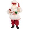Clayre & Eef 66361 Vianočný Santa Claus 15x10x27 cm