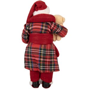 Clayre & Eef 66362 Dekorácia Santa Claus 16x11x28 cm