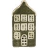 Clayre & Eef Dekoračný domček s LED 4x4x8 cm