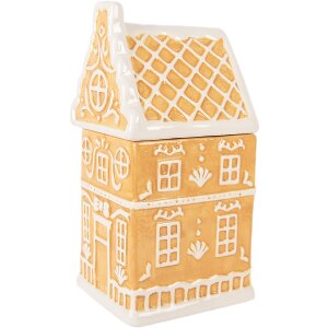 Clayre & Eef Zásobník s vekom 13x11x24 cm