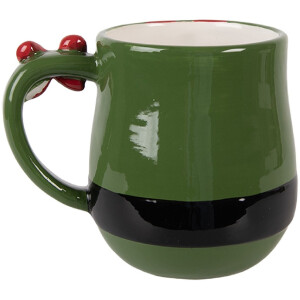 Clayre & Eef Hrnček 400ml, 13x9x10 cm, Vidiecky štýl