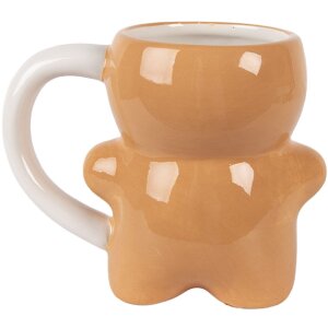 Clayre & Eef 6CEMU0222 Becher 14x8x11 cm 300 ml Dolomit-Keramik