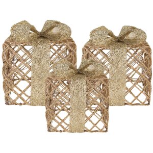 Clayre & Eef 66311 Dekorácia Darček LED...