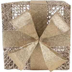 Clayre & Eef 66312 Dekoračná darčeková LED súprava 3ks Zlatá