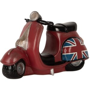 Clayre & Eef Nočné svetielko Motorka LED 27x10x16 cm