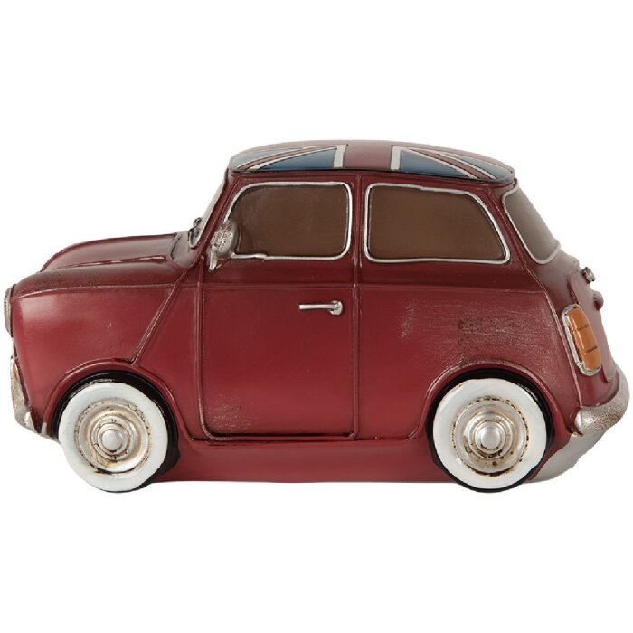 Clayre & Eef LED Nočné svetielko Auto 23x14x12 cm Červená/Modrá