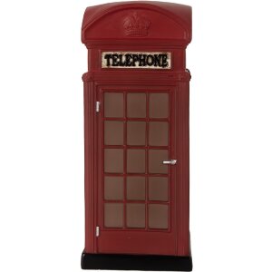 Clayre & Eef 6LMP813 Nachtlicht Telefonzelle LED...