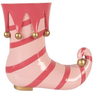 Clayre & Eef Ružový kvetináč 35x17x32 cm