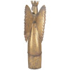 Clayre & Eef Dekoračný Anjel 20x16x52 cm Hnedý