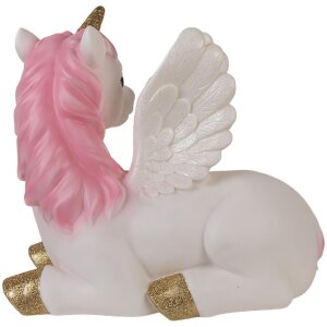 Clayre & Eef Nočné svetielko Jednorožec LED 41x25x40 cm