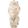 Clayre & Eef Dekoratívny Lev 50x30x62 cm Béžovo-Hnedý