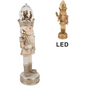 Clayre & Eef LED Orechový luskáčik...