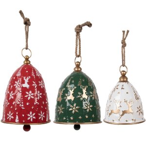 Clayre & Eef Set 3 Dekoratívne Zvonkohry...