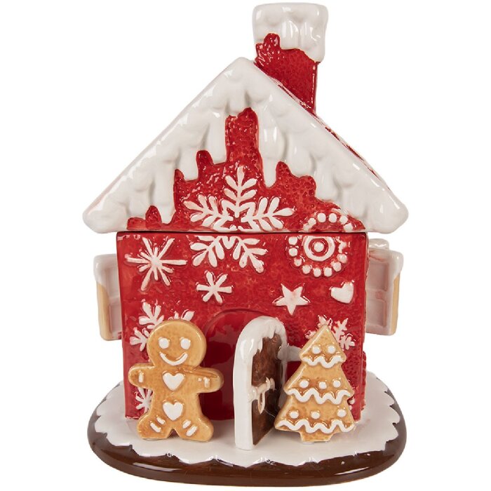 Clayre & Eef Zásobná nádoba s vekom 22x28 cm