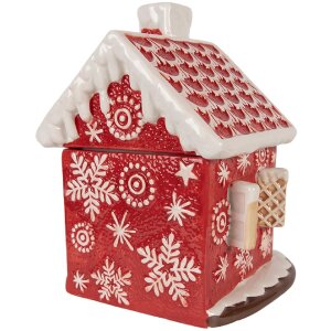 Clayre & Eef Zásobná nádoba s vekom 22x28 cm