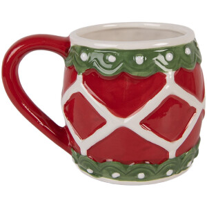 Clayre & Eef Hrnček 375 ml Keramika 13x10x9 cm