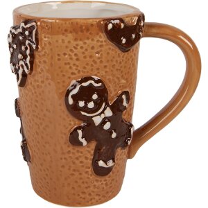 Clayre & Eef Hrnček 575 ml Béžovo-hnedý