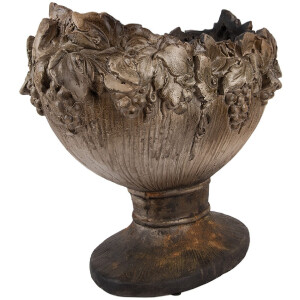 Clayre & Eef Kvetináč 54x34x43 cm Hnedo-béžový