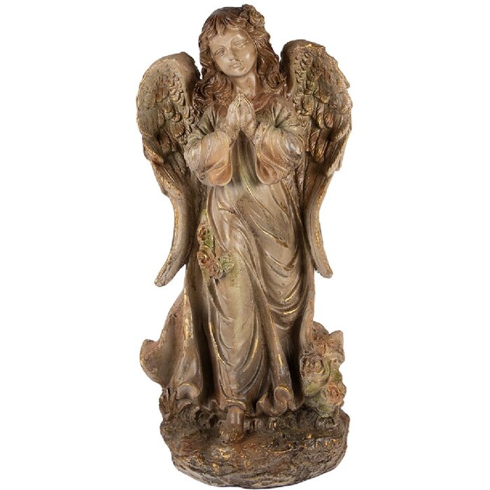 Clayre & Eef Dekorácia Anjel 38x27x79 cm