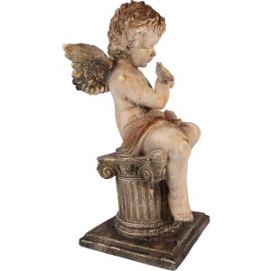 Clayre & Eef Anjel Dekorácia 30x30x60 cm...