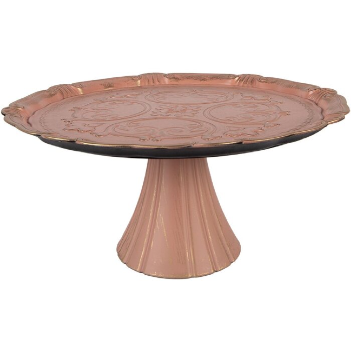 Clayre & Eef Tortová podložka Ružové zlato 32x15 cm