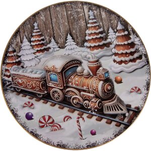 Clayre & Eef Tortový tanier Ø 29x10 cm...