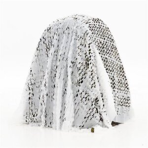 Buteo Photo Gear 3D Kamufláž Sneh 2,4x3 m