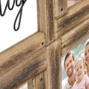 ZEP Lerici Rodinný fotorámik 3 foto 53x46 cm hnedý