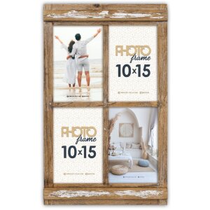 Drevený fotorámik Bregenz 10x15 4 foto...