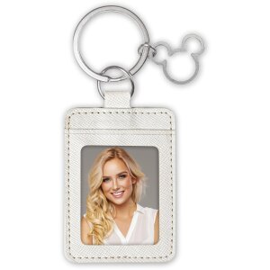 ZEP Kľúčenka AE8M biela 3,5x4,5 cm na foto
