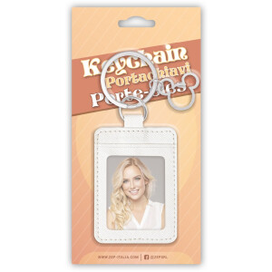 ZEP Kľúčenka AE8M biela 3,5x4,5 cm na foto