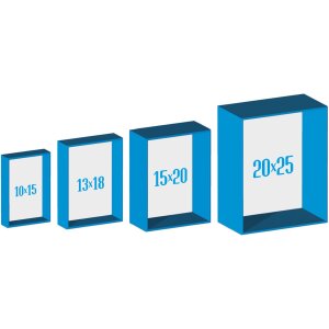 ZEP Súprava fotorámikov Ravenna starobiela 10x15-20x25 cm