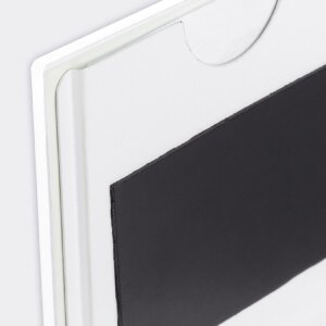 ZEP TZ46W Magnetický akrylom rámik 10x15 cm biely