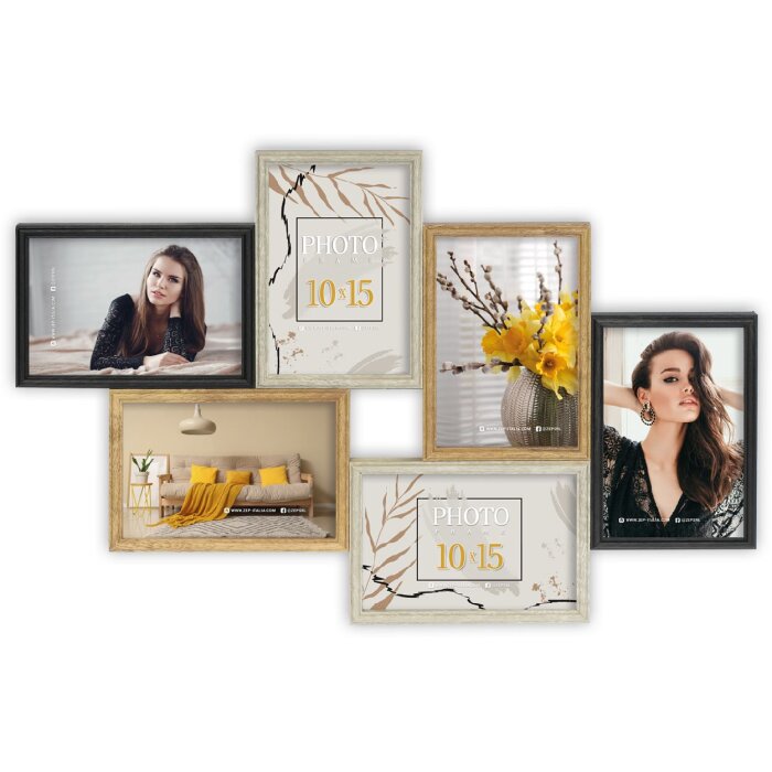 ZEP Galériový fotorámik Tirana 6 foto 10x15 cm