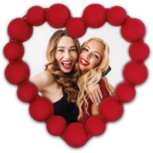 ZEP Jodie 13x13 cm červený srdcový...