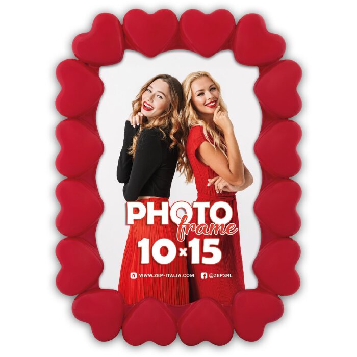 ZEP Fotorámik Margherita Červený 10x15 cm