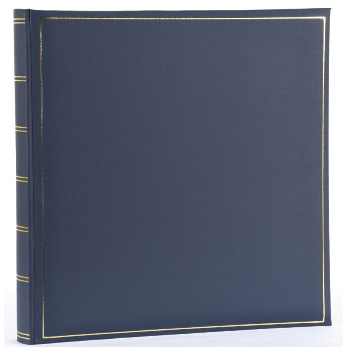 Henzo fotoalbum CHAMPAGNE modrý 35x35 cm 70 bielych strán