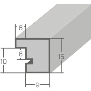MendeFrames Drevený fotorámik H14B koreňový dekor 7x10 cm