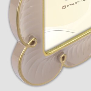 ZEP Fotorámik Nuvola 10x15/13x18 Kvetinový biely/hnedý