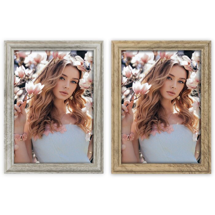 ZEP Drevený fotorámik Namur – hnedý alebo biely