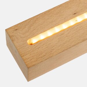 ZEP Fotorahmen New York Acryl LED Holzfuß 10x15 cm oder 13x18 cm