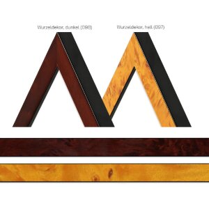 MendeFrames H14C Fotorámik z masívu s koreňovou dekoráciou