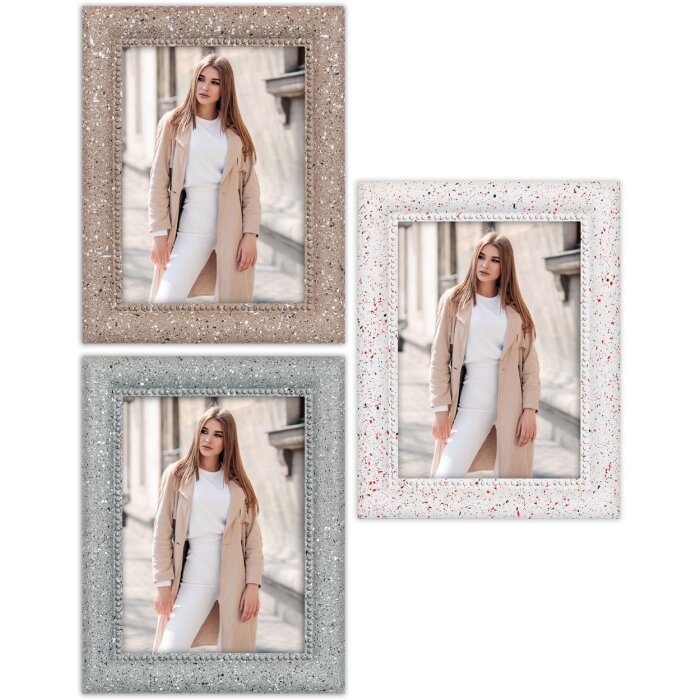 ZEP Fotorámik Pollock – Terrazový dizajn (10x15, 13x18, 15x20 cm)