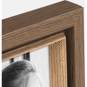 ZEP Fotorámik Sydney 10x15/13x18/15x20 - Hnedý/Prírodný/Biely