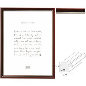 Deknudt S407H2 Drevený fotorámik Hnedý - rôzne formáty