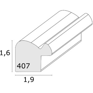 Deknudt S407H2 Drevený fotorámik Hnedý - rôzne formáty