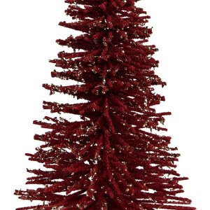 Clayre & Eef 66319R Dekoration Weihnachtsbaum Rot...