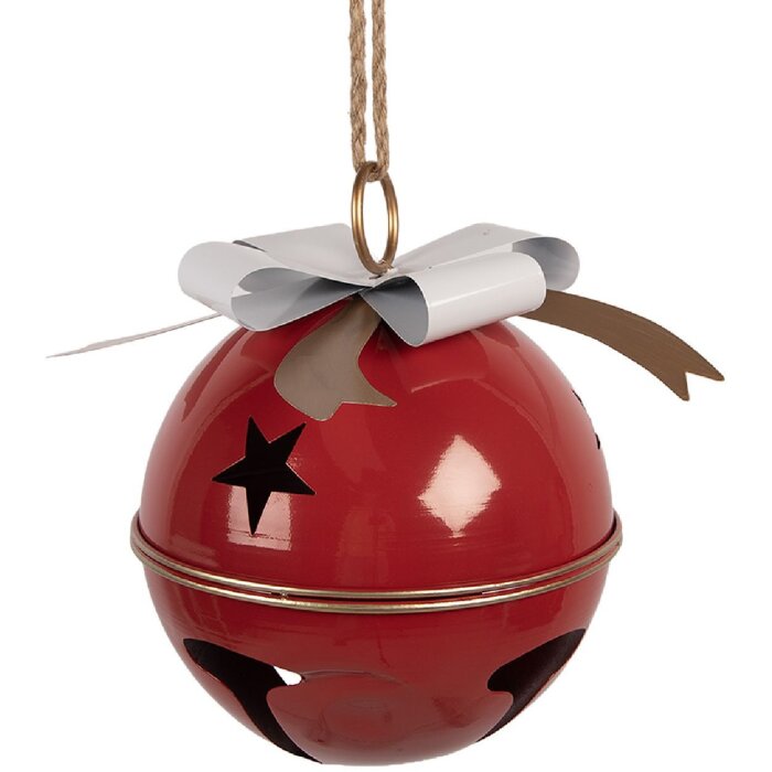 Clayre & Eef Dekoračný zvonček 25x30 cm - Vidiecky štýl