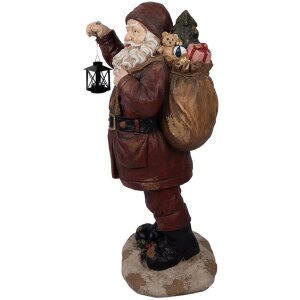 Clayre & Eef 5MG0072 Dekoration Weihnachtsmann...