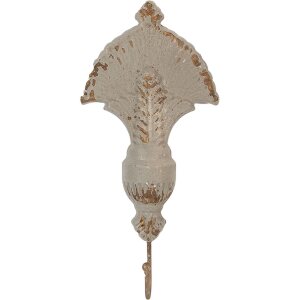 Clayre & Eef 6Y5983 Wandhaken 16x4x33 cm Beige-Braun